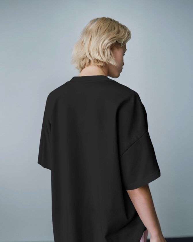 Onyx Edge Oversized T-shirt ( Black )